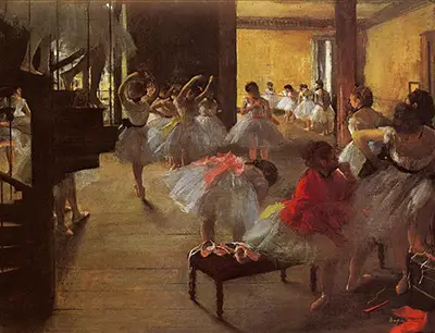 The Dance Class (1873) Edgar Degas